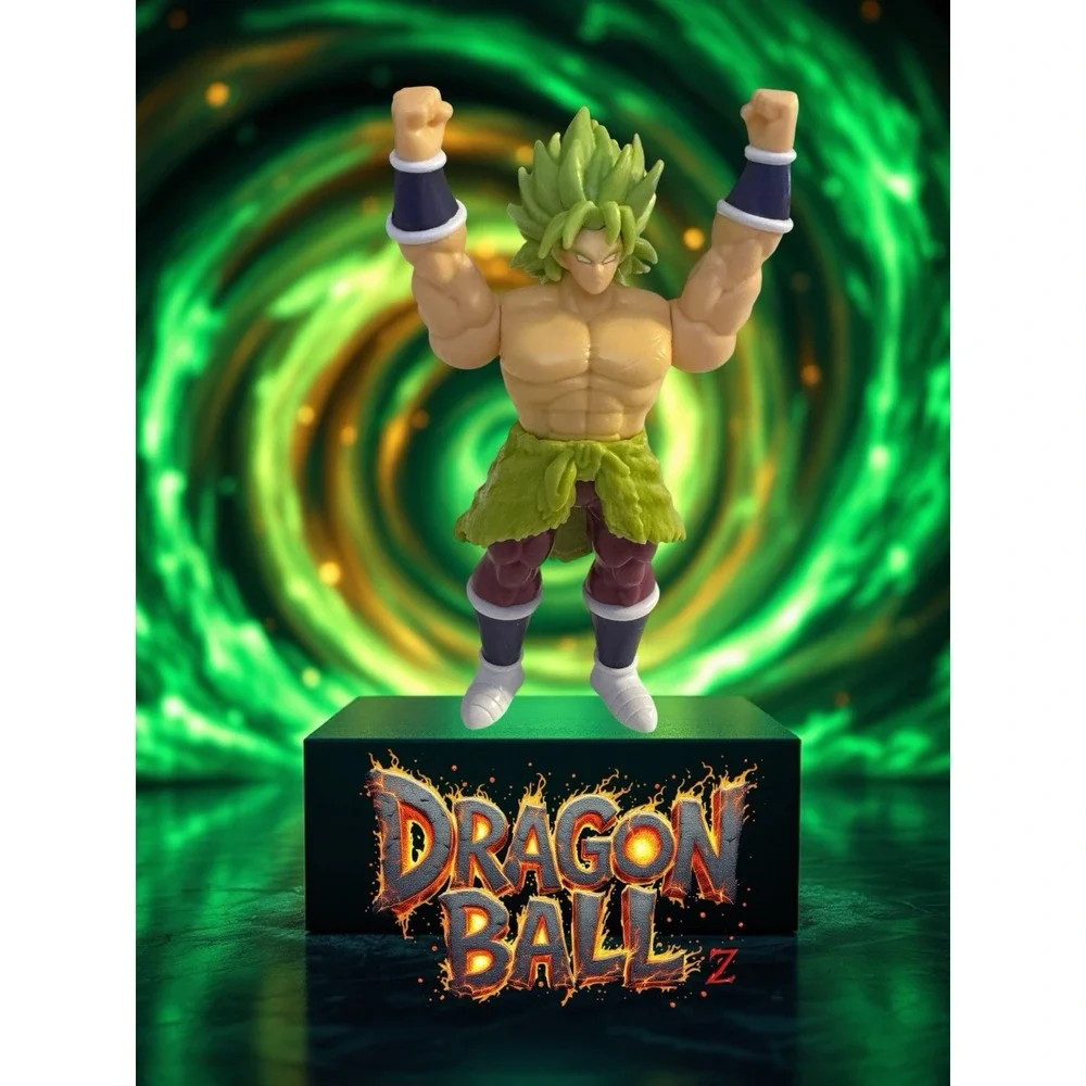 Dragon Ball Super Evolve Super Saiyan Broly 4 Inch Action Figure Bandai